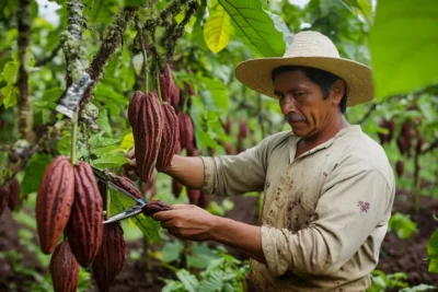 como podar cacao