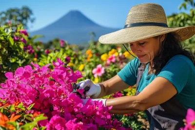 como podar flores