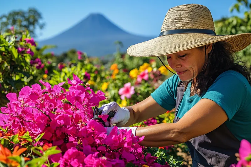 como podar flores