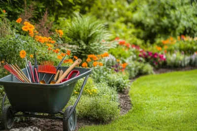 carretilla de jardin