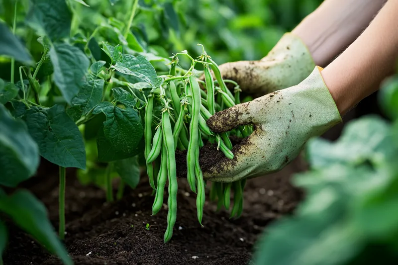 como cultivar ejotes en casa