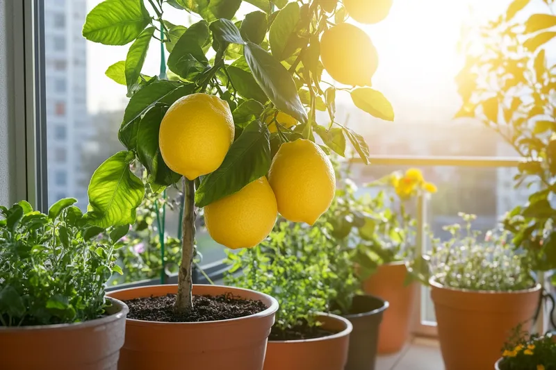 como cultivar limones en maceta