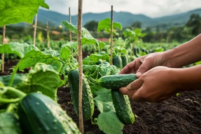 como cultivar pepino