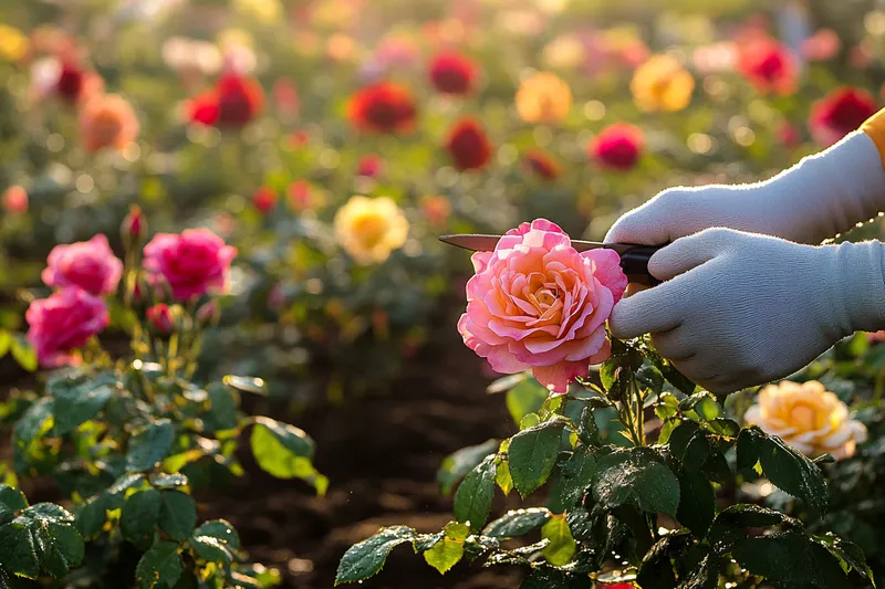 como cultivar rosas