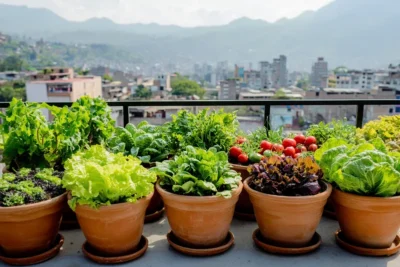 como cultivar verduras en macetas