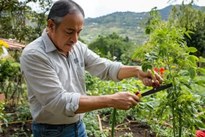 como podar la moringa