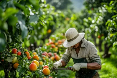 como podar plantas frutales