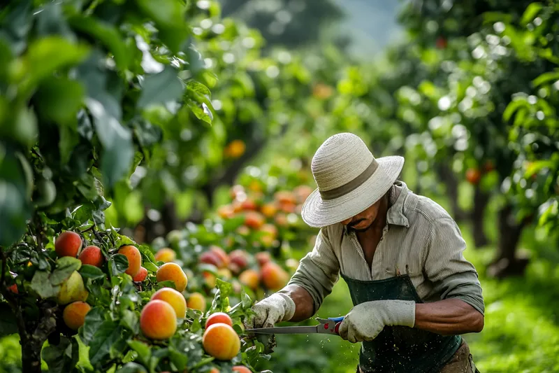 como podar plantas frutales