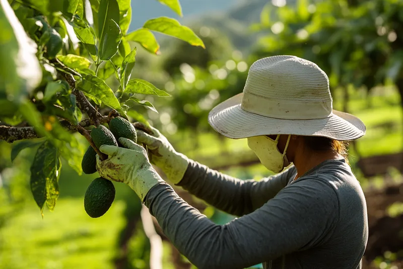 como podar un aguacate