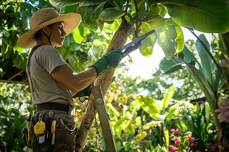 como podar un arbol y darle forma